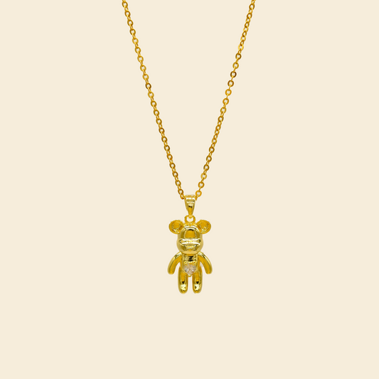 Bear Brick Necklace