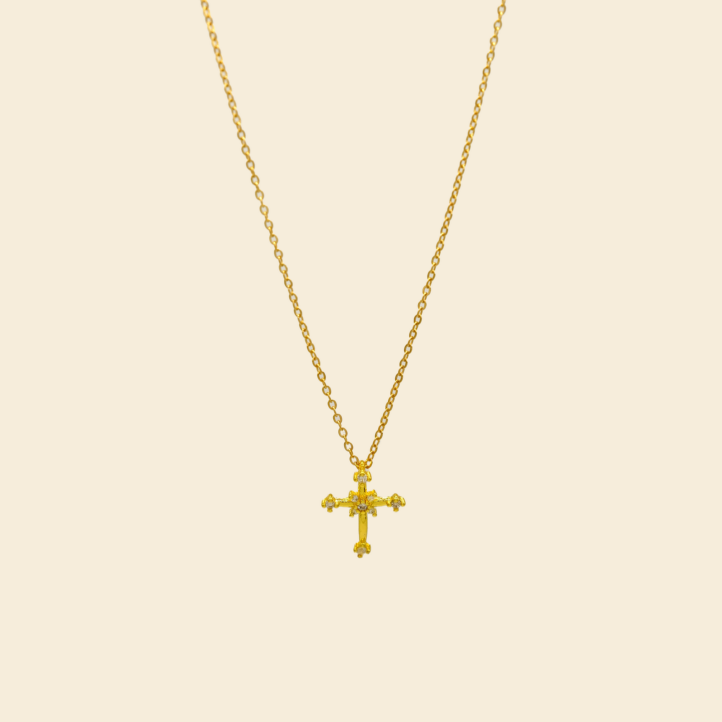 Cross Burst Necklace