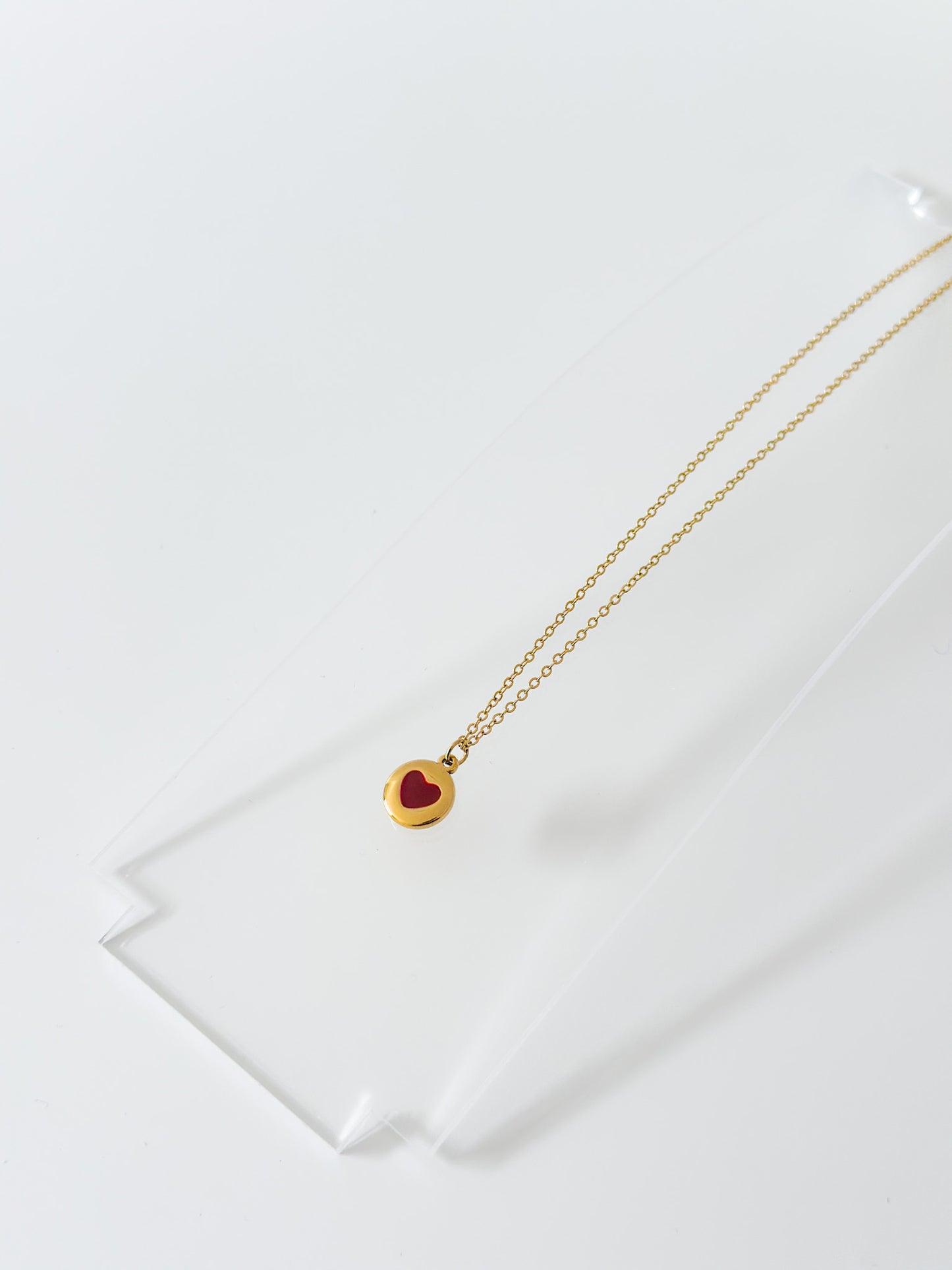Red Heart Necklace