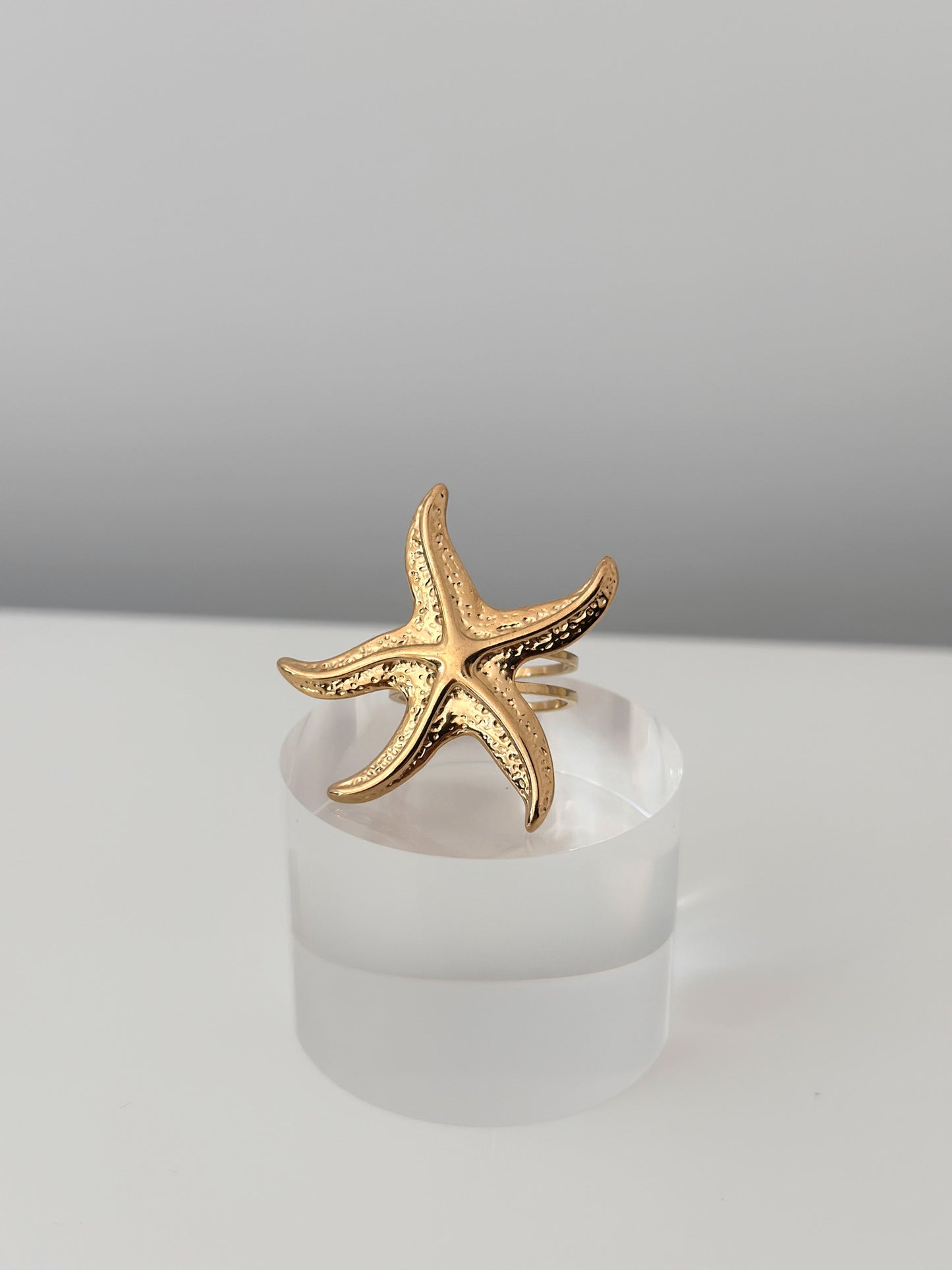 Sunlit Starfish Ring