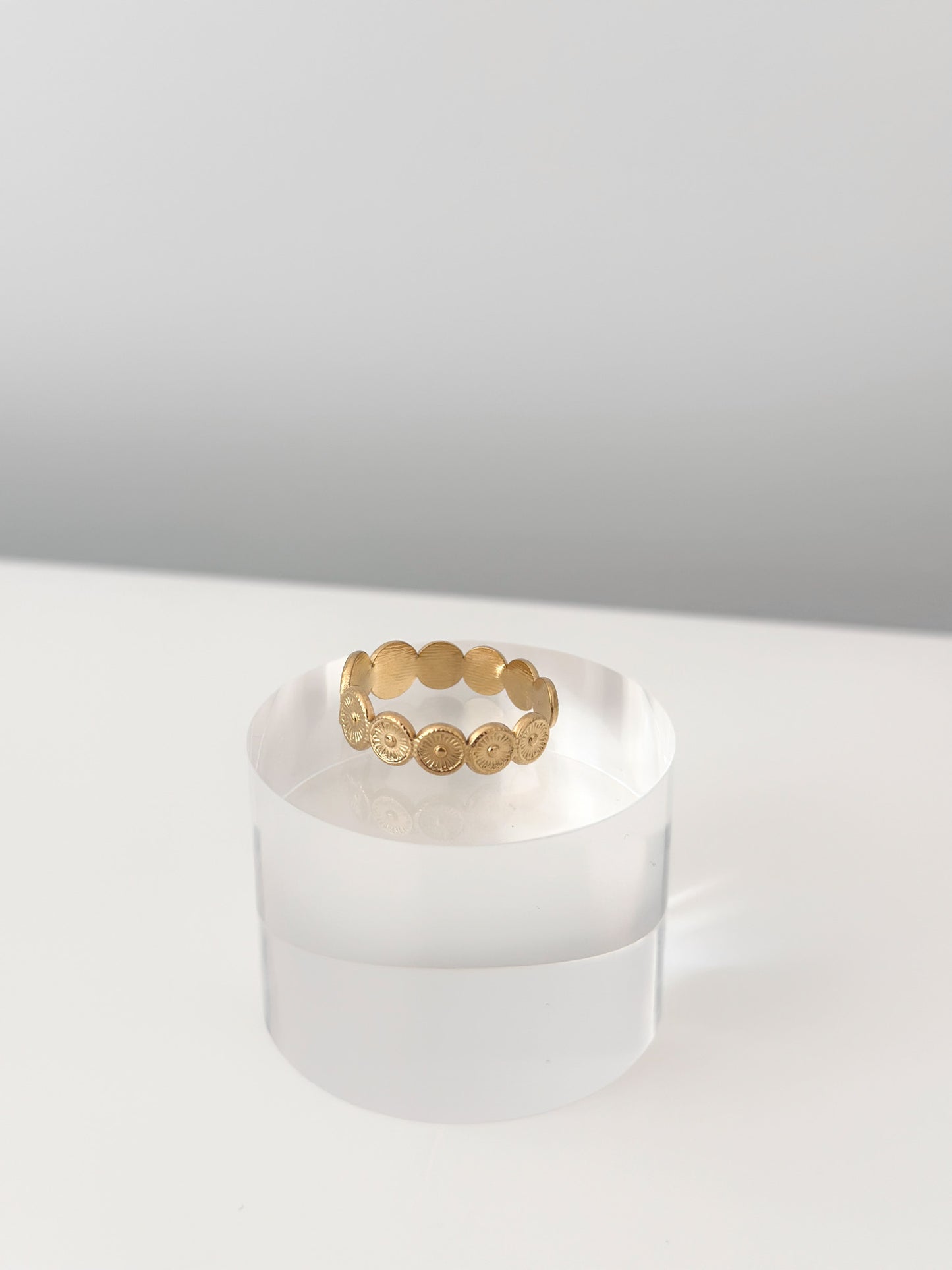 Solar Charm Ring