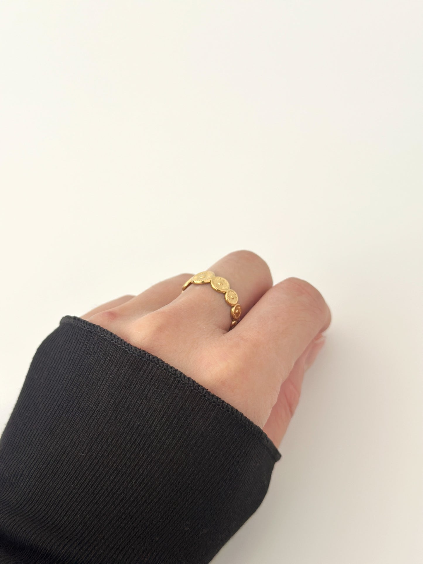 Solar Charm Ring