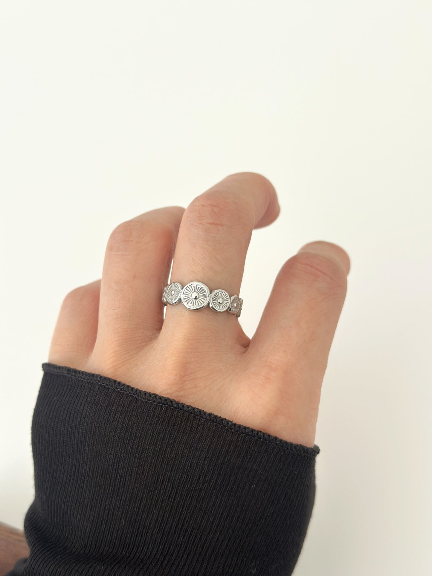 Solar Charm Ring