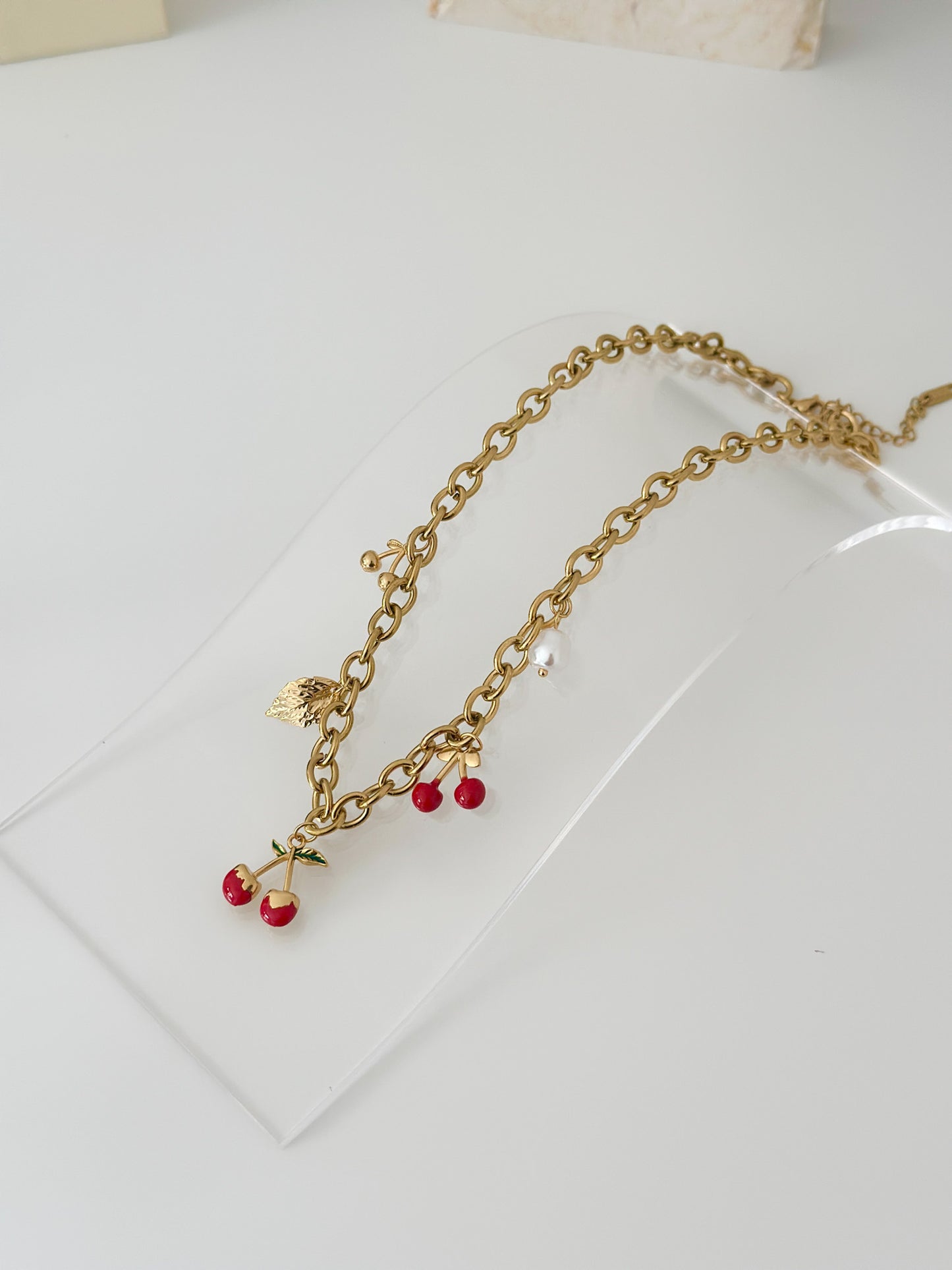 Cherry Charm Chain