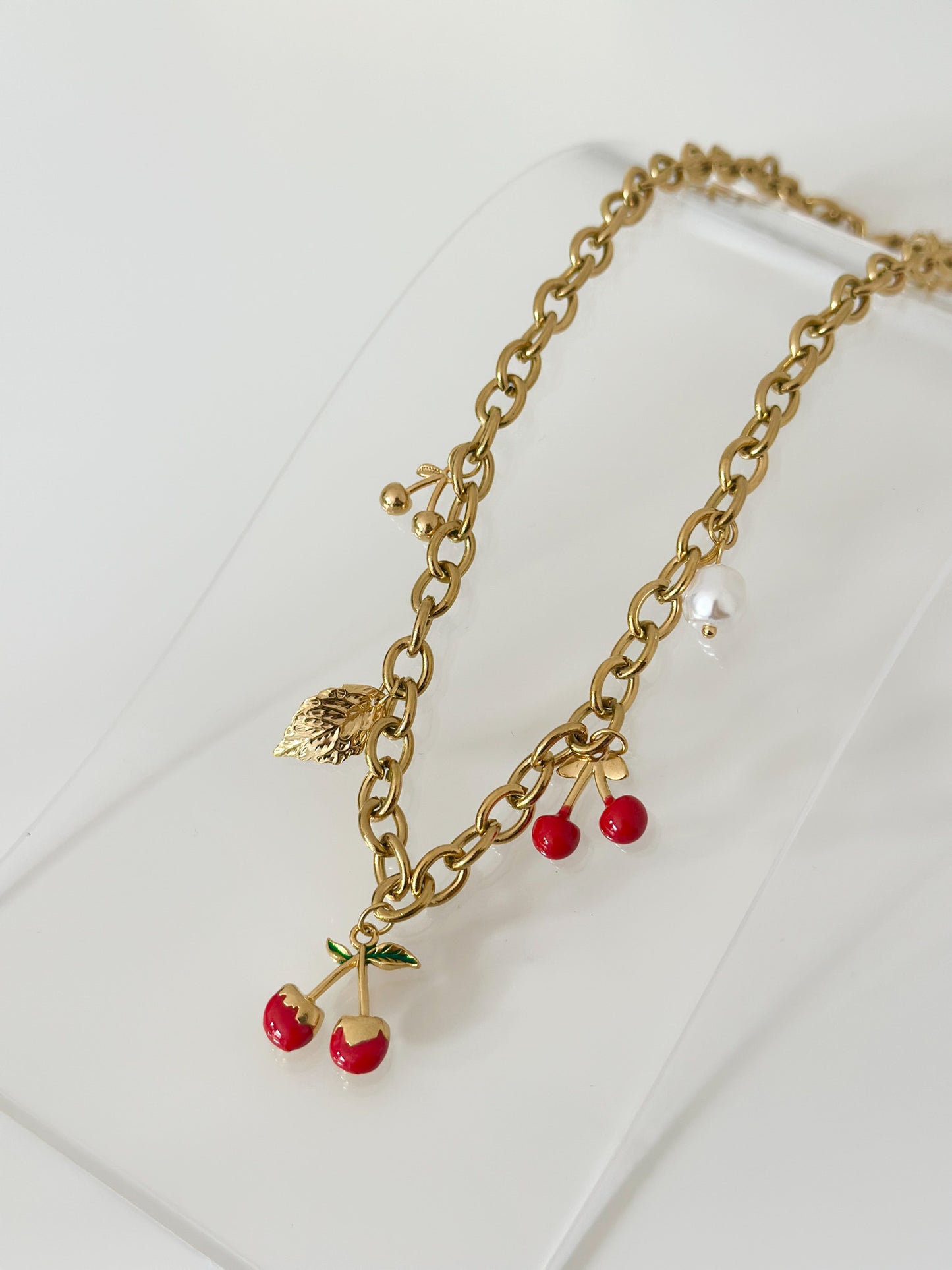 Cherry Charm Chain