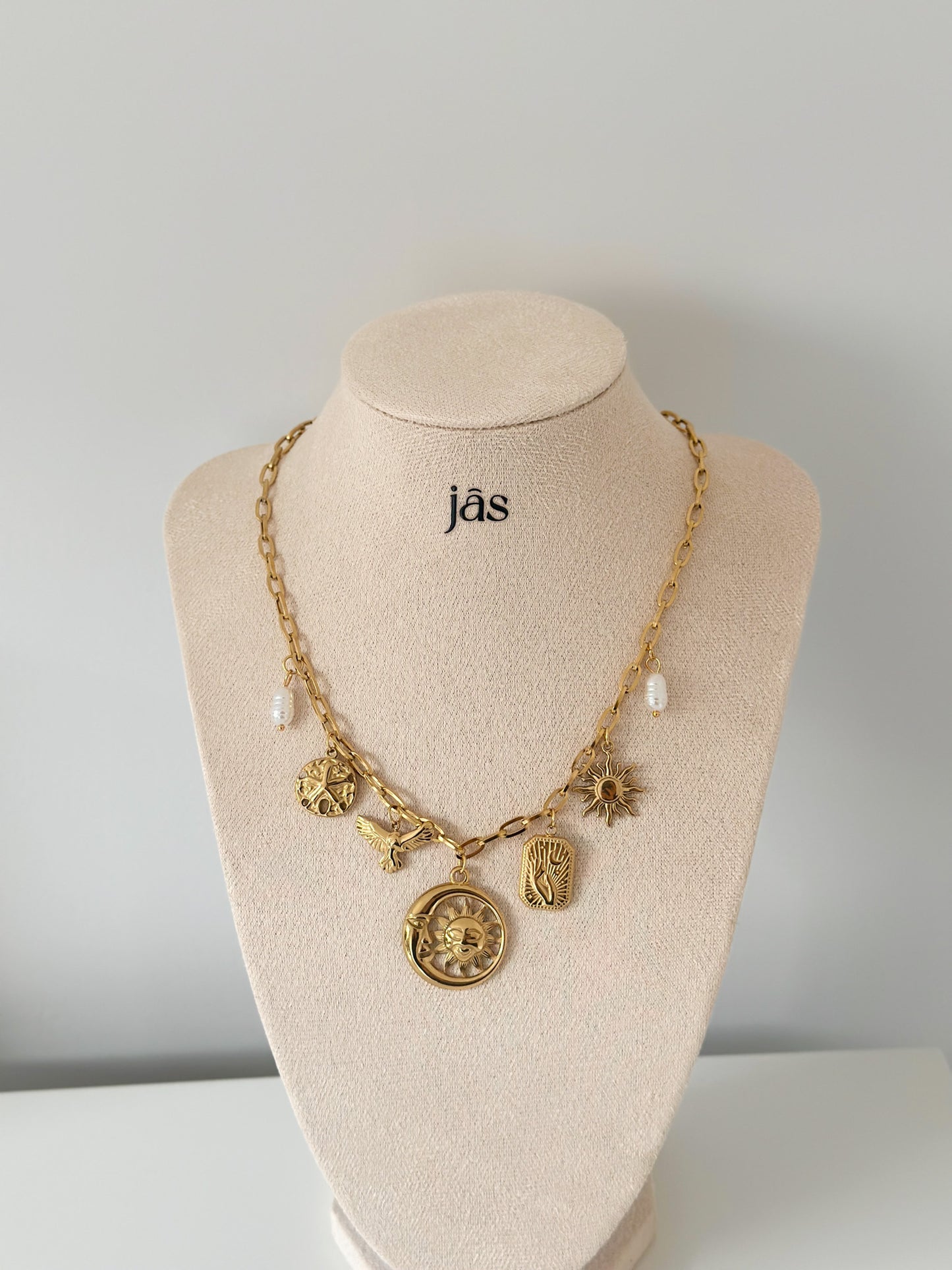 Golden Compass Necklace