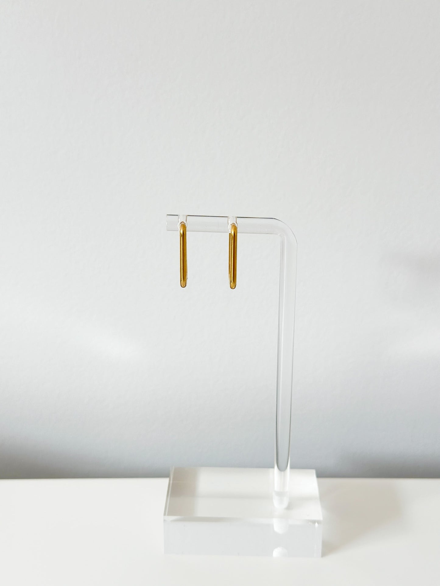 Small Geometric Rectangle Hoops