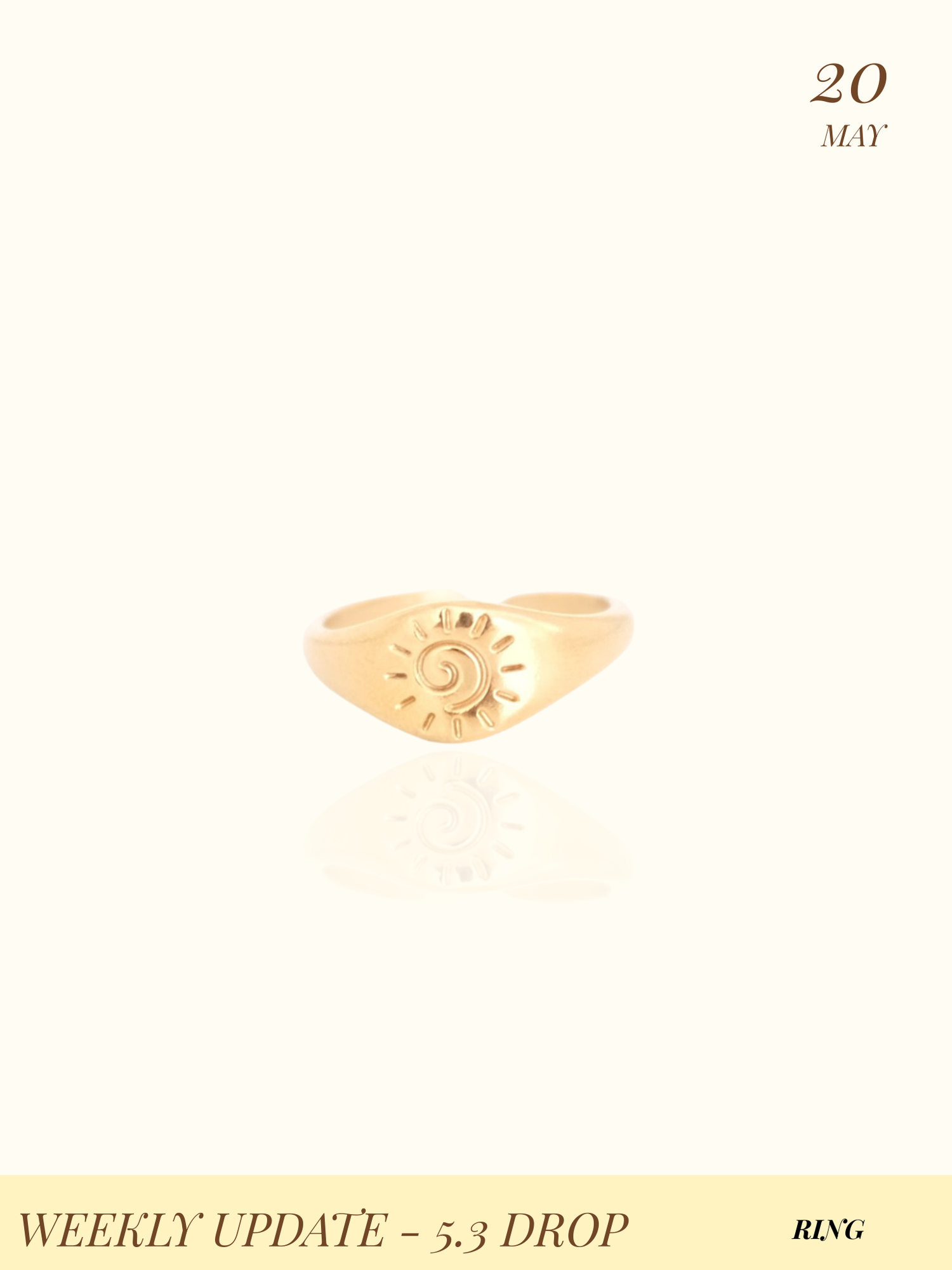 Swirl Open Ring