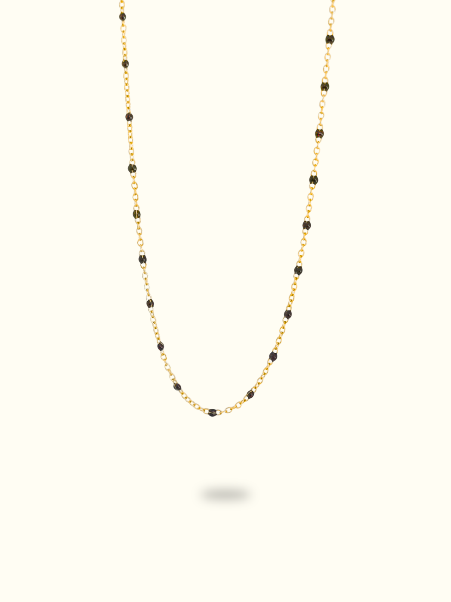 Color Bead chain necklace