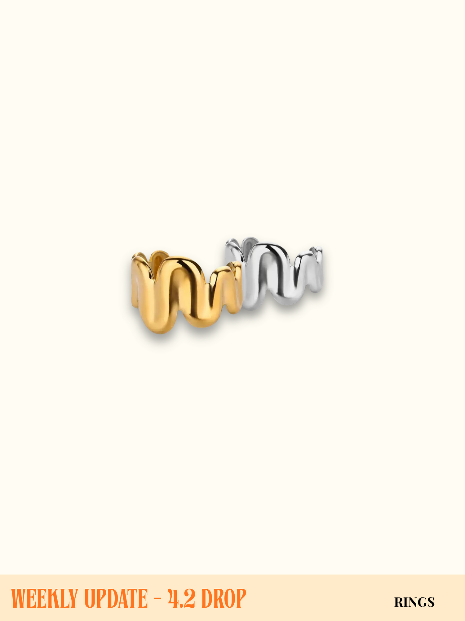 Ripple Statement Ring