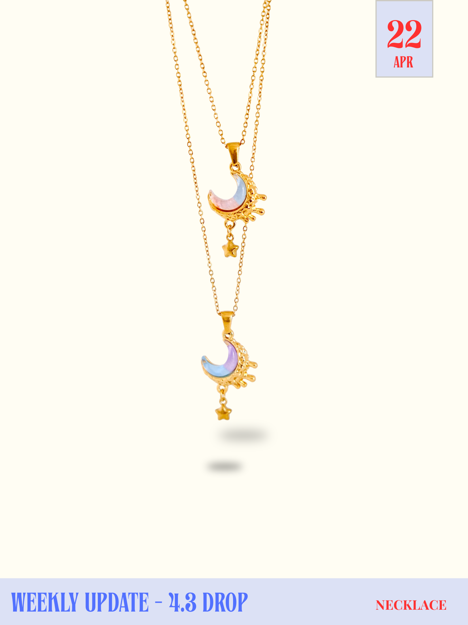 Celestial Crescent Necklace
