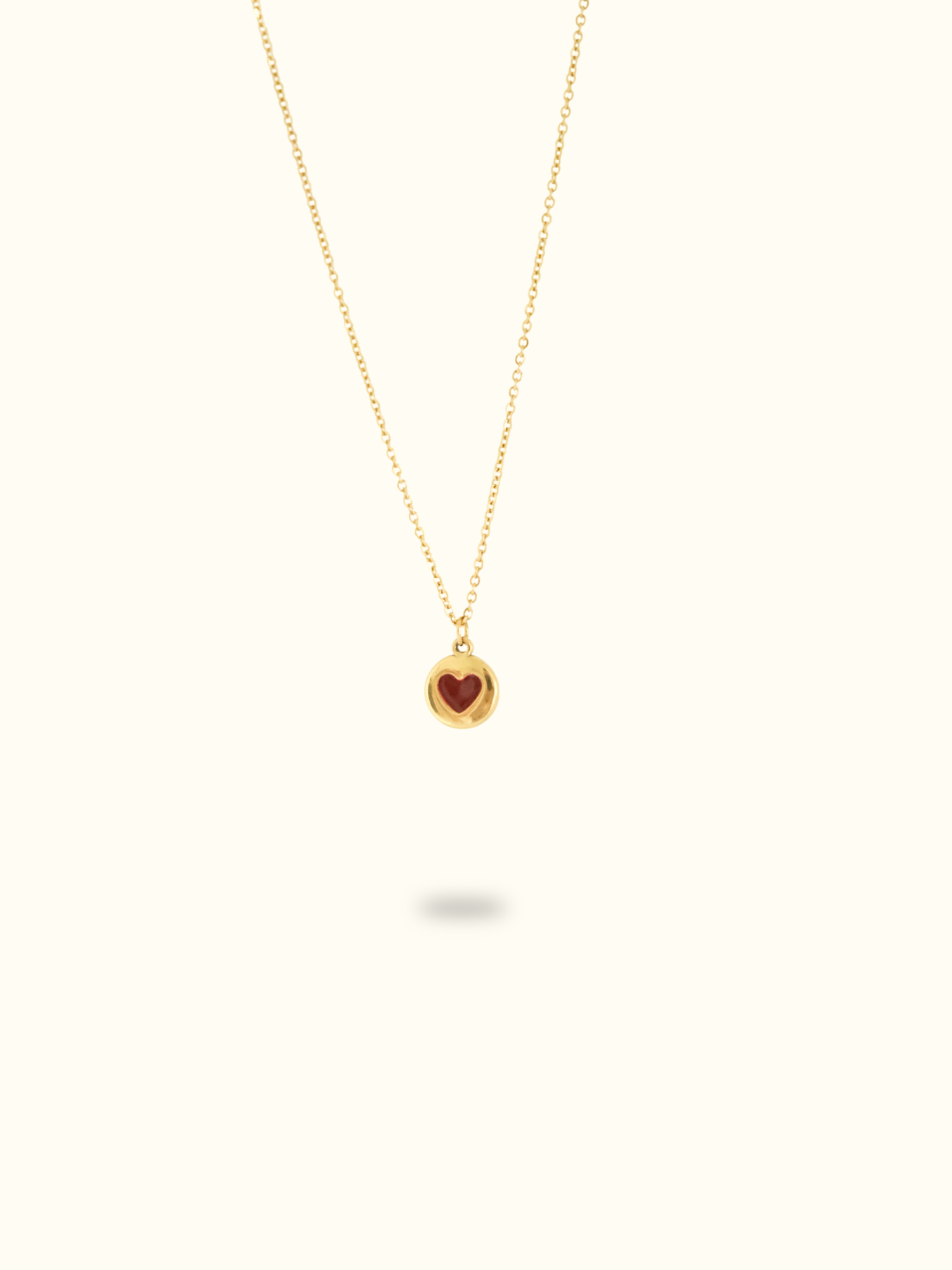 Red Heart Necklace