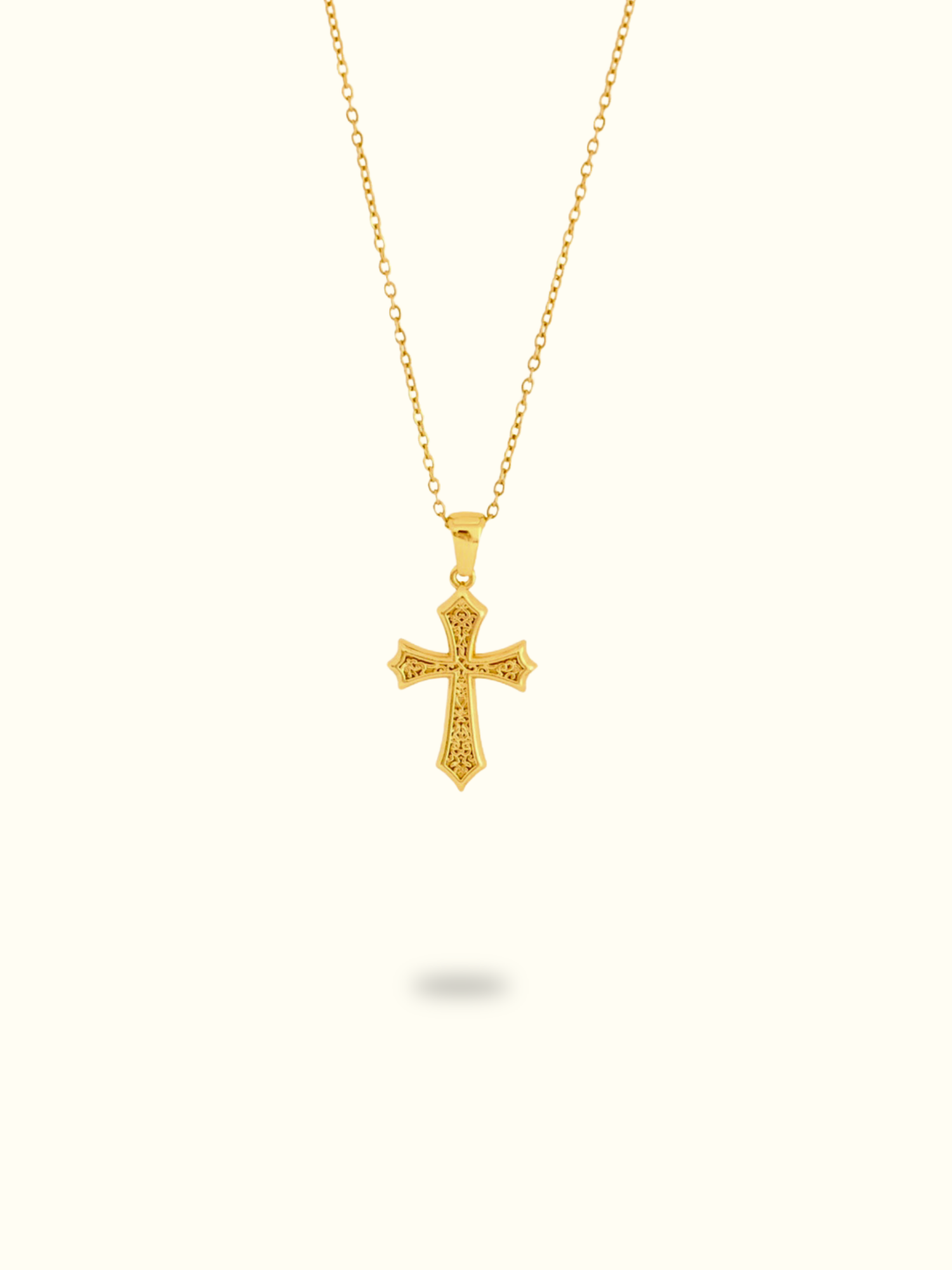 Celeste Cross Necklace