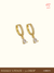 Minimalist Solo Drop Earrings