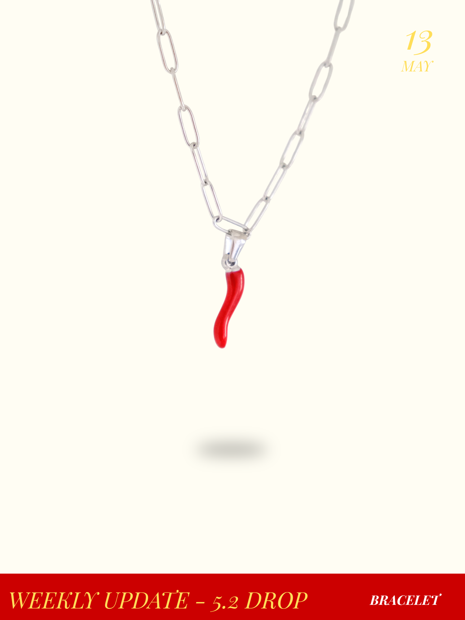 The Chilli Link Bracelet