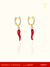 The Chilli Stud Earrings