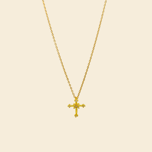 Cross Burst Necklace