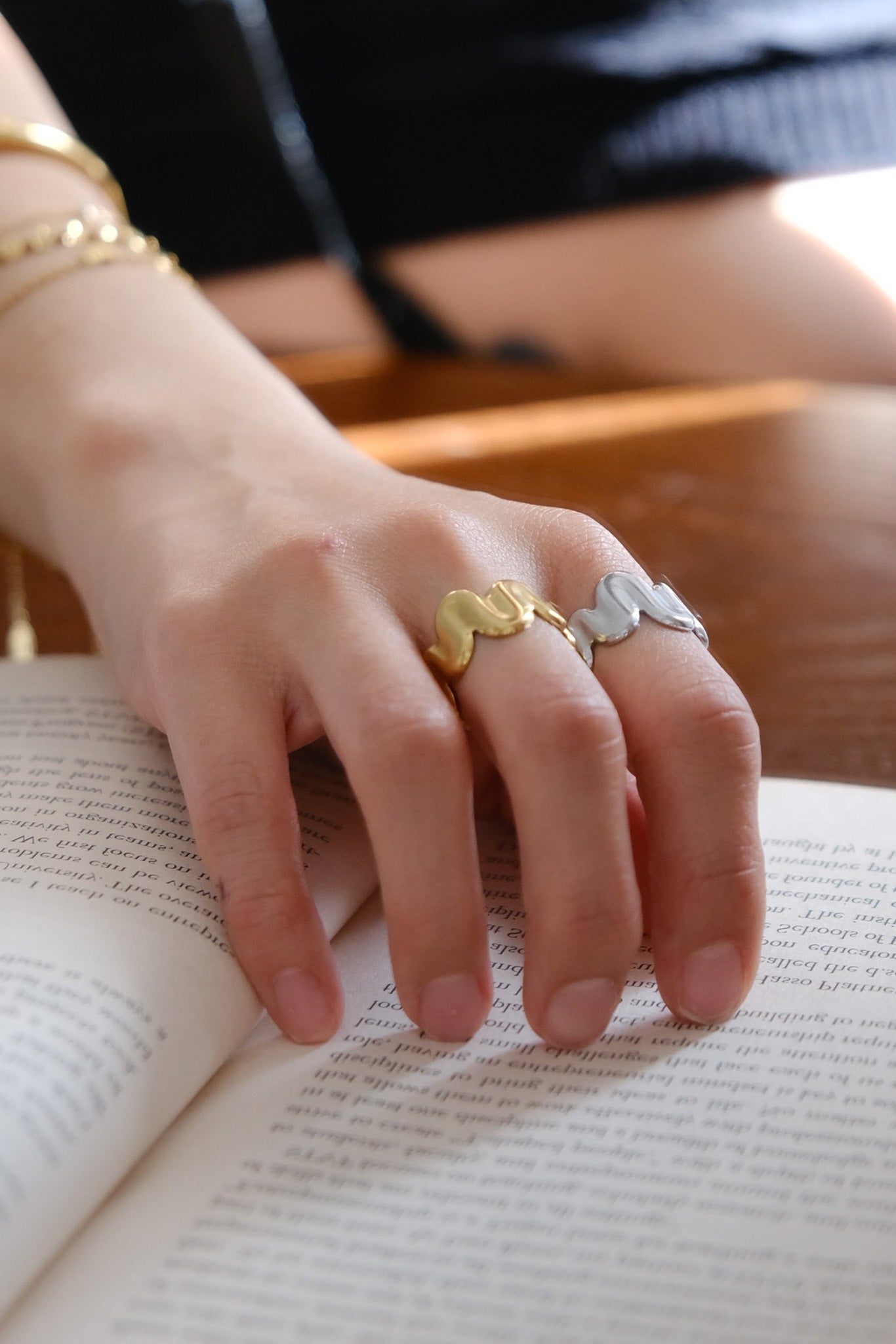 Ripple Statement Ring