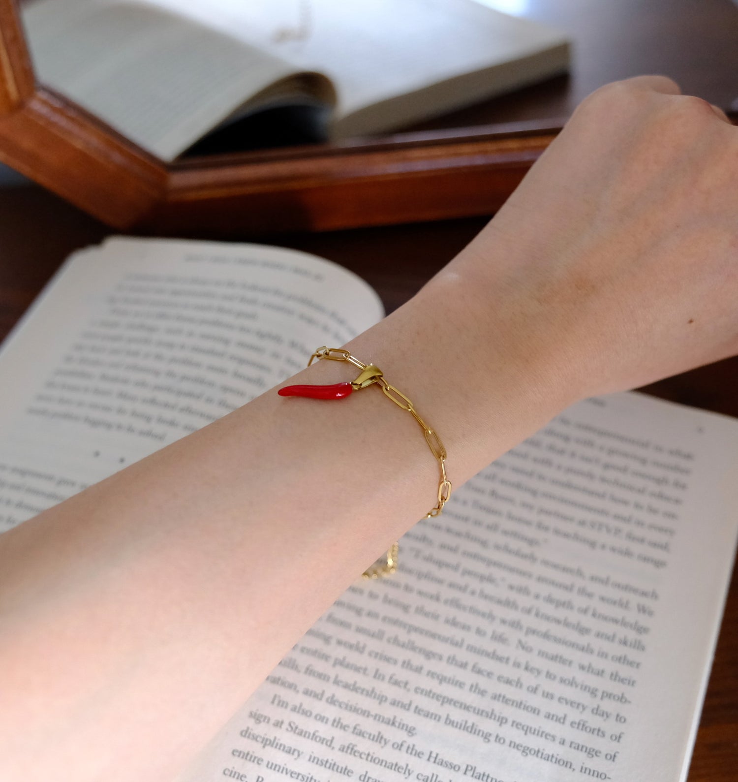 The Chilli Link Bracelet