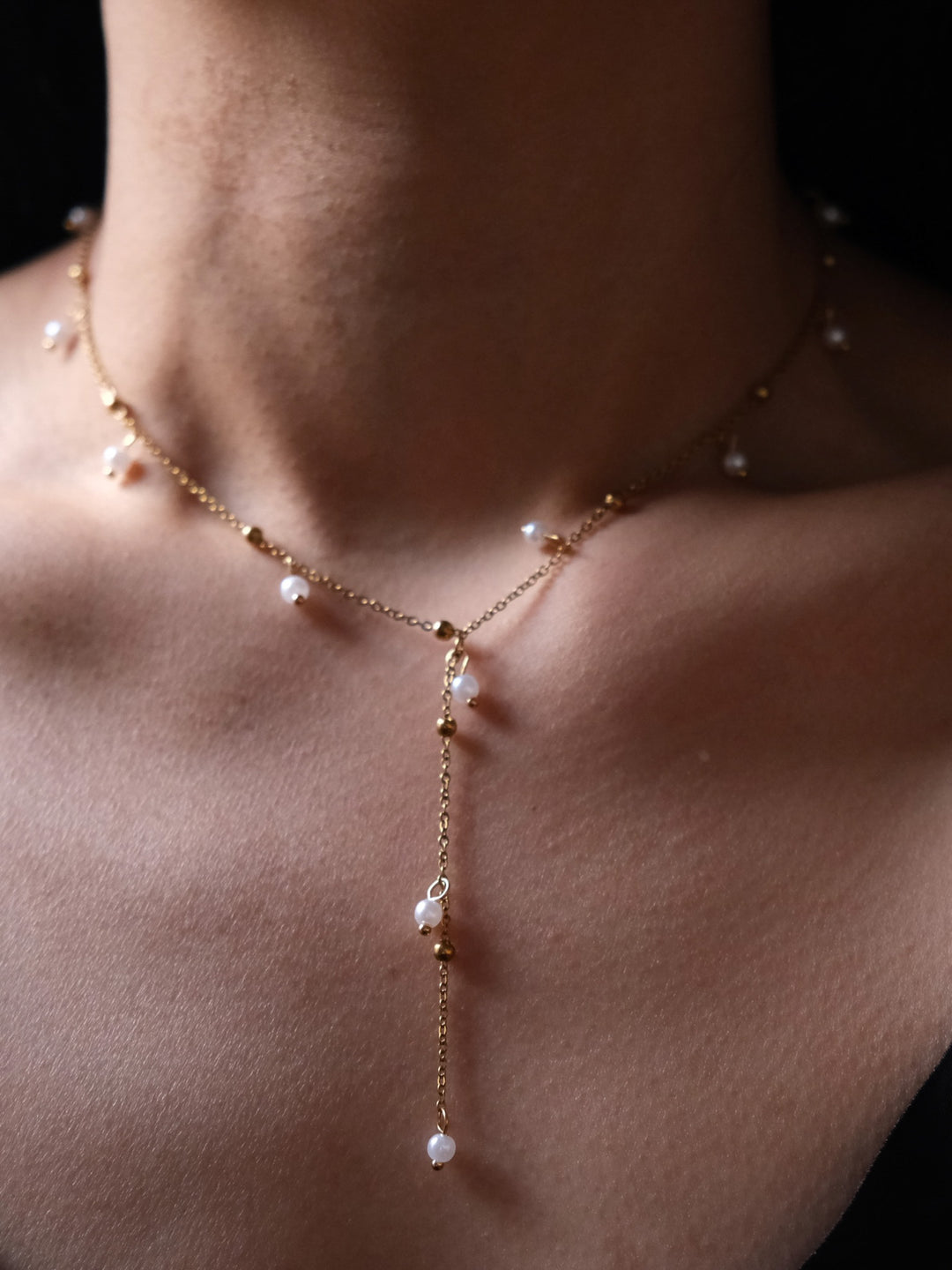 Lumière Mini Pearl Necklace