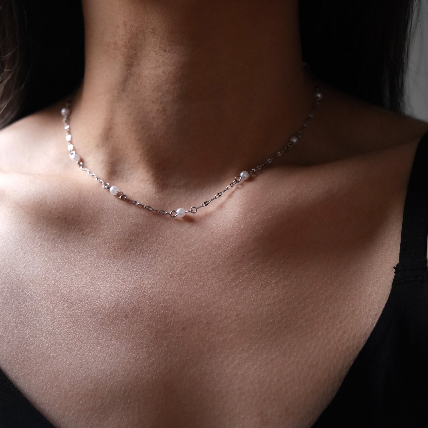 Pearl Bead chain Necklace