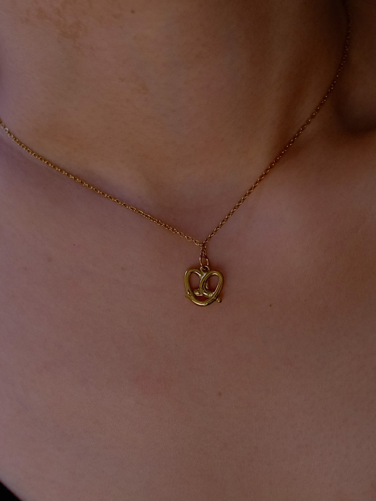 Pretzel Necklace