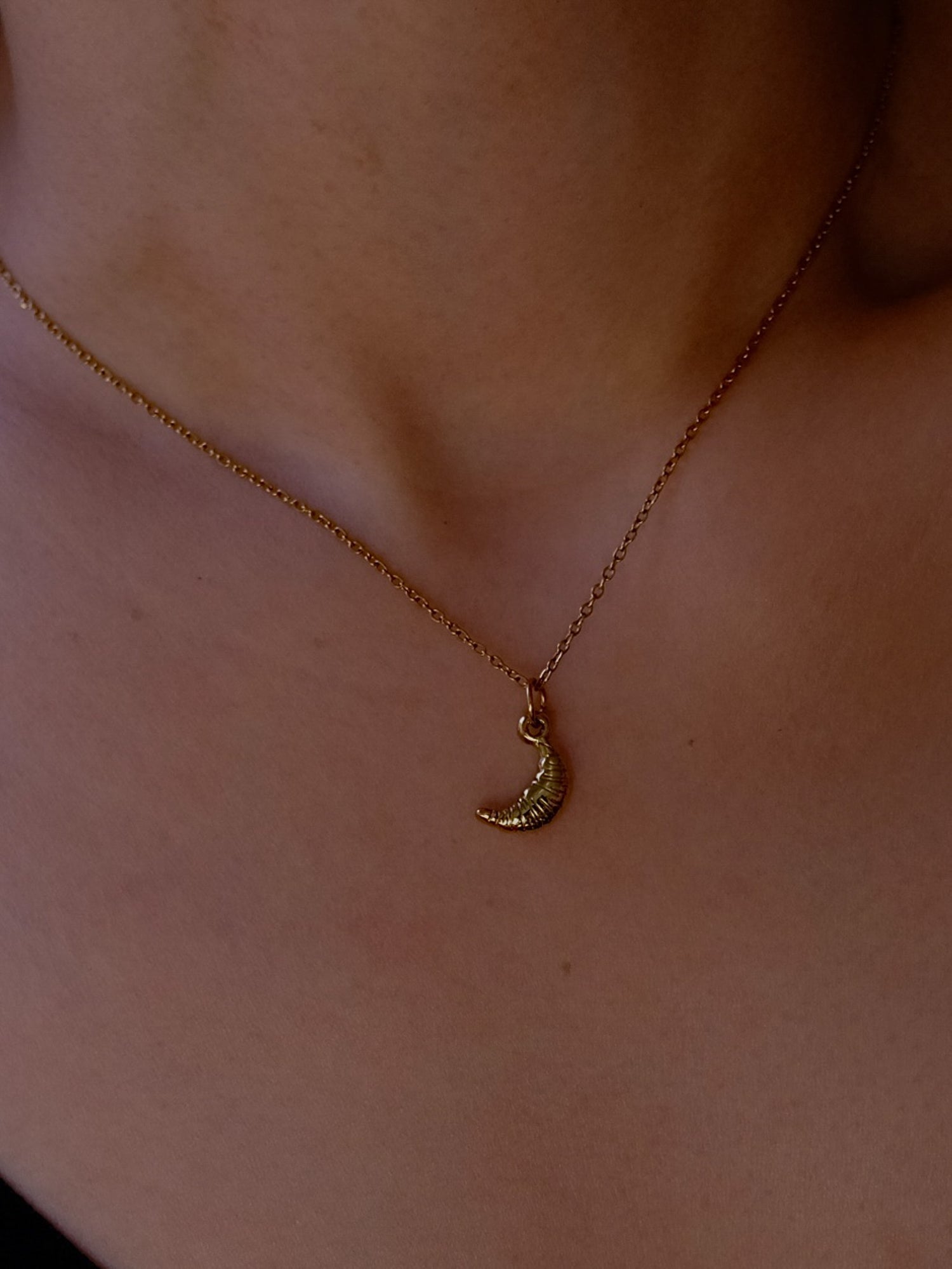 Croissant Necklace
