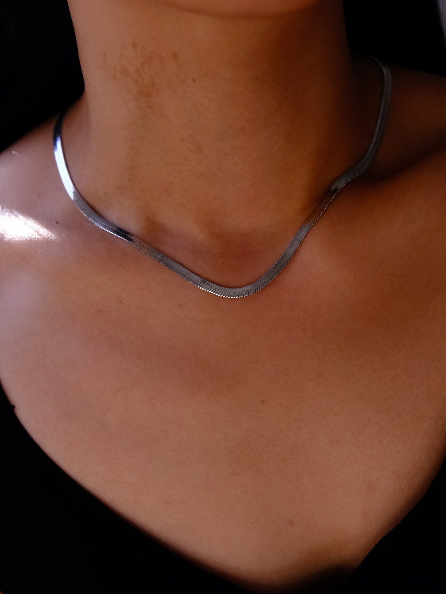 Herringbone chain Necklace