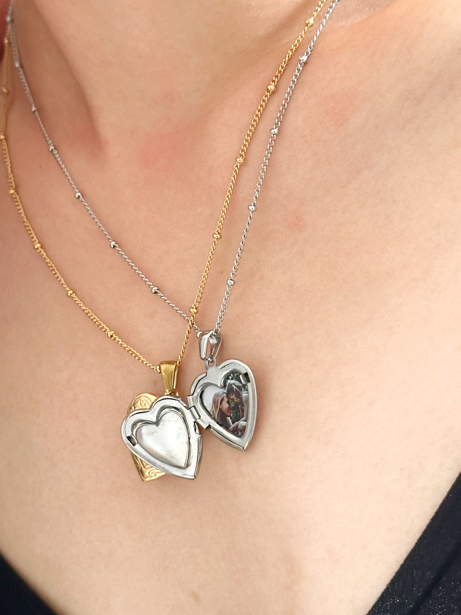 You & Me Heart Locket - Large
