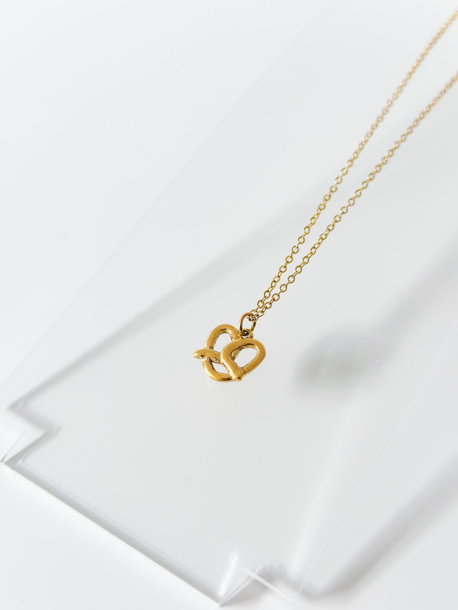 Pretzel Necklace