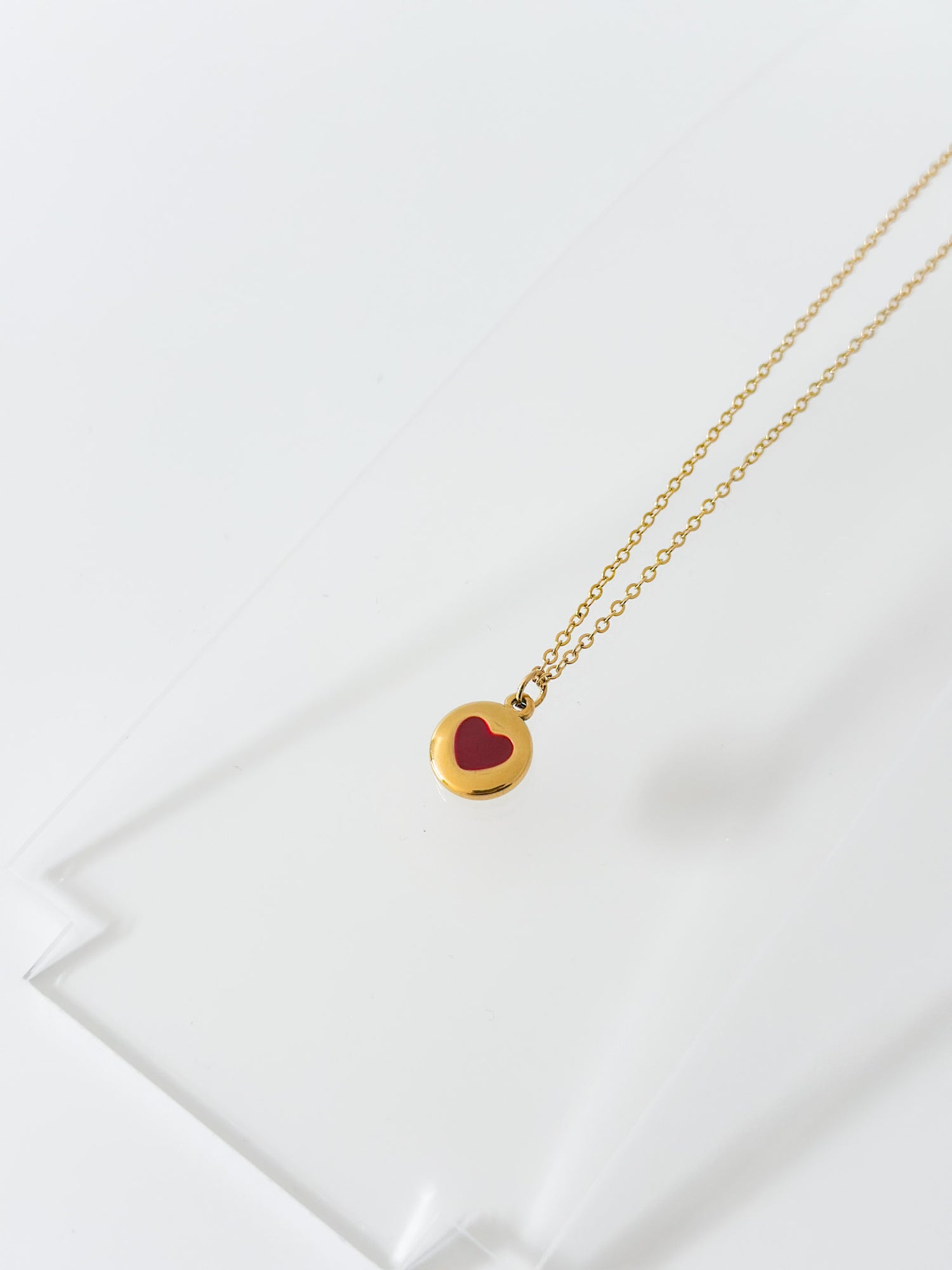 Red Heart Necklace