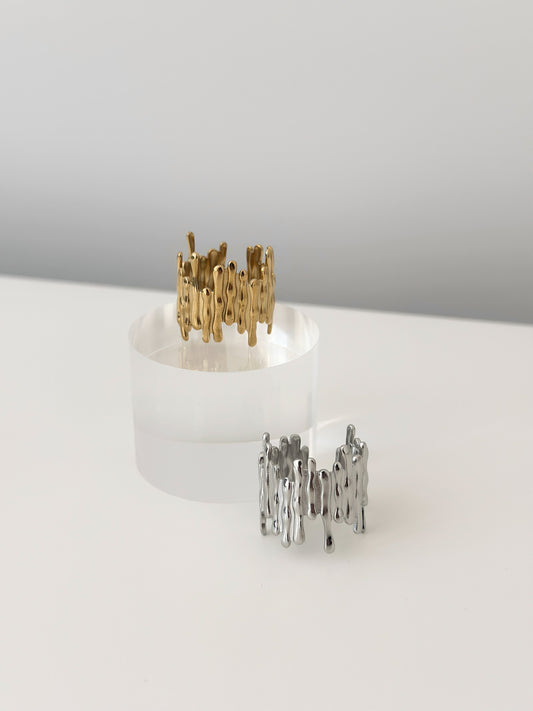 Wave Edge Ring