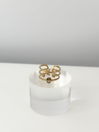 Breeze Curve Ring