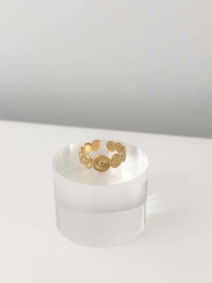Solar Charm Ring