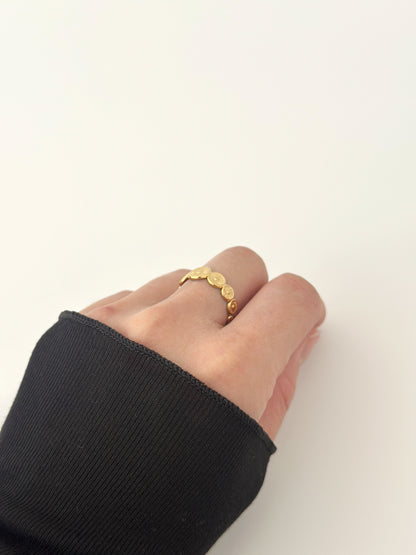 Solar Charm Ring