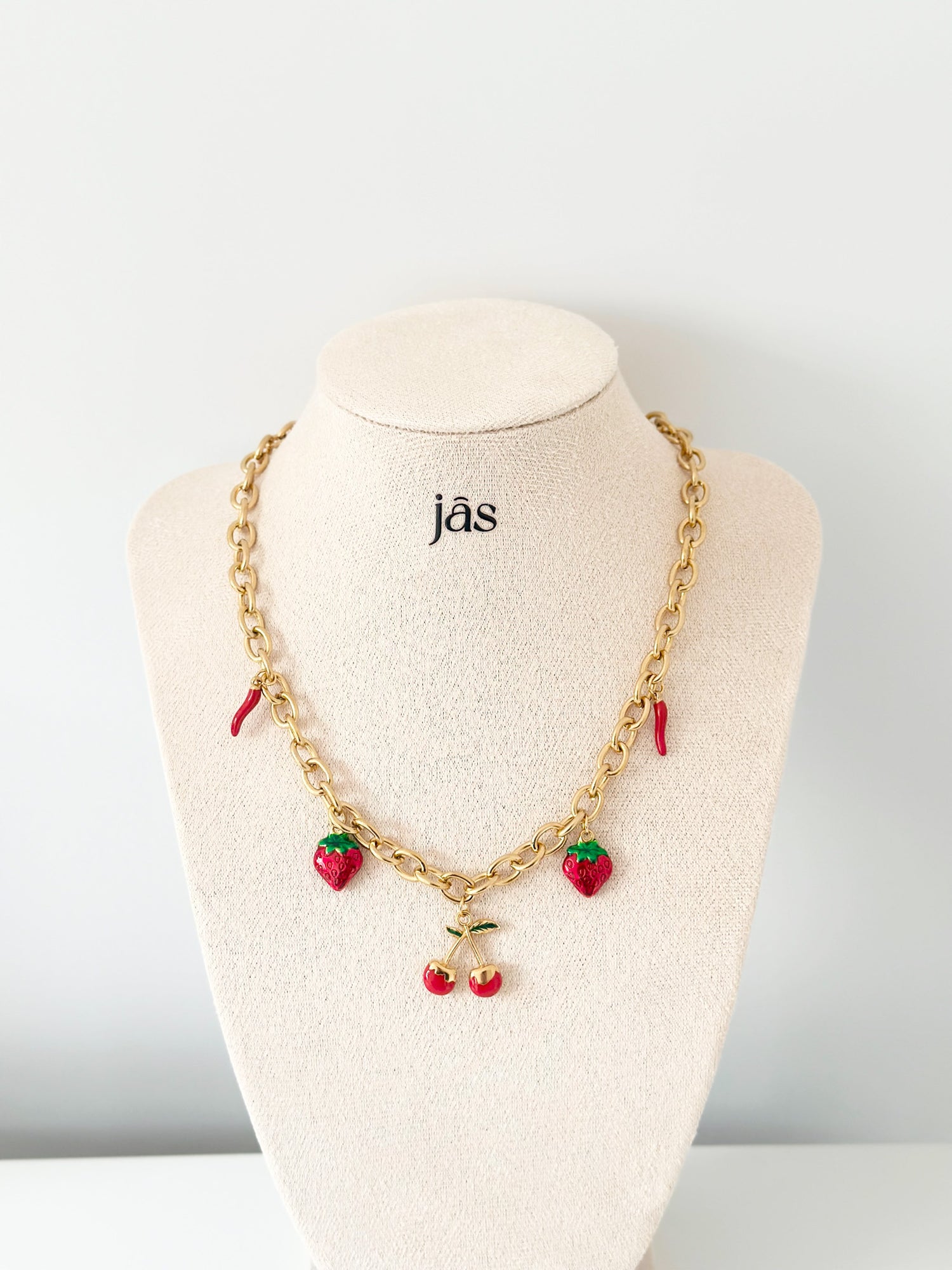 Strawberry Spice Necklace
