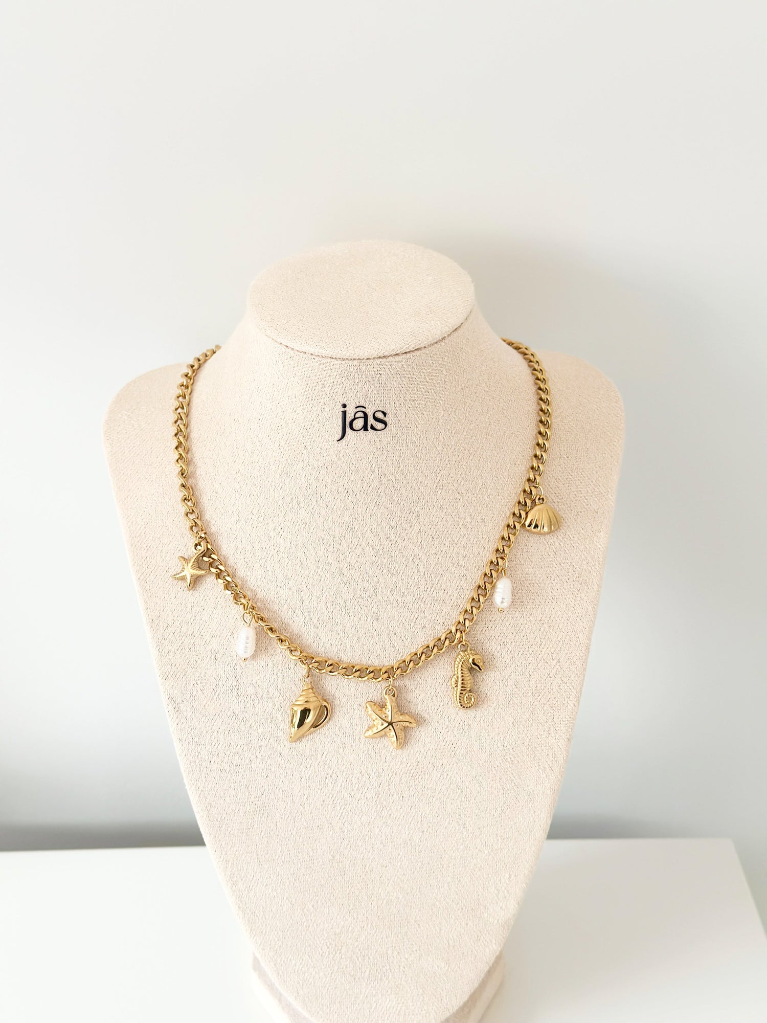 Sea Breeze Charm Necklace