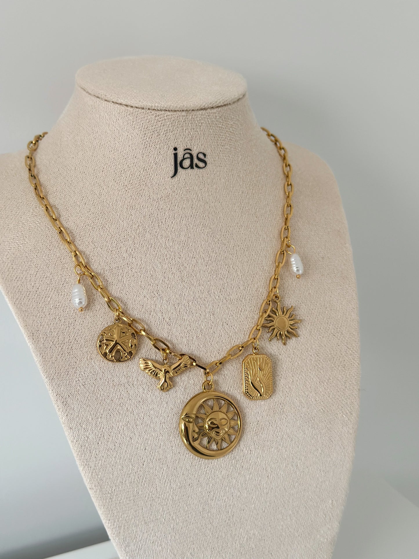Golden Compass Necklace