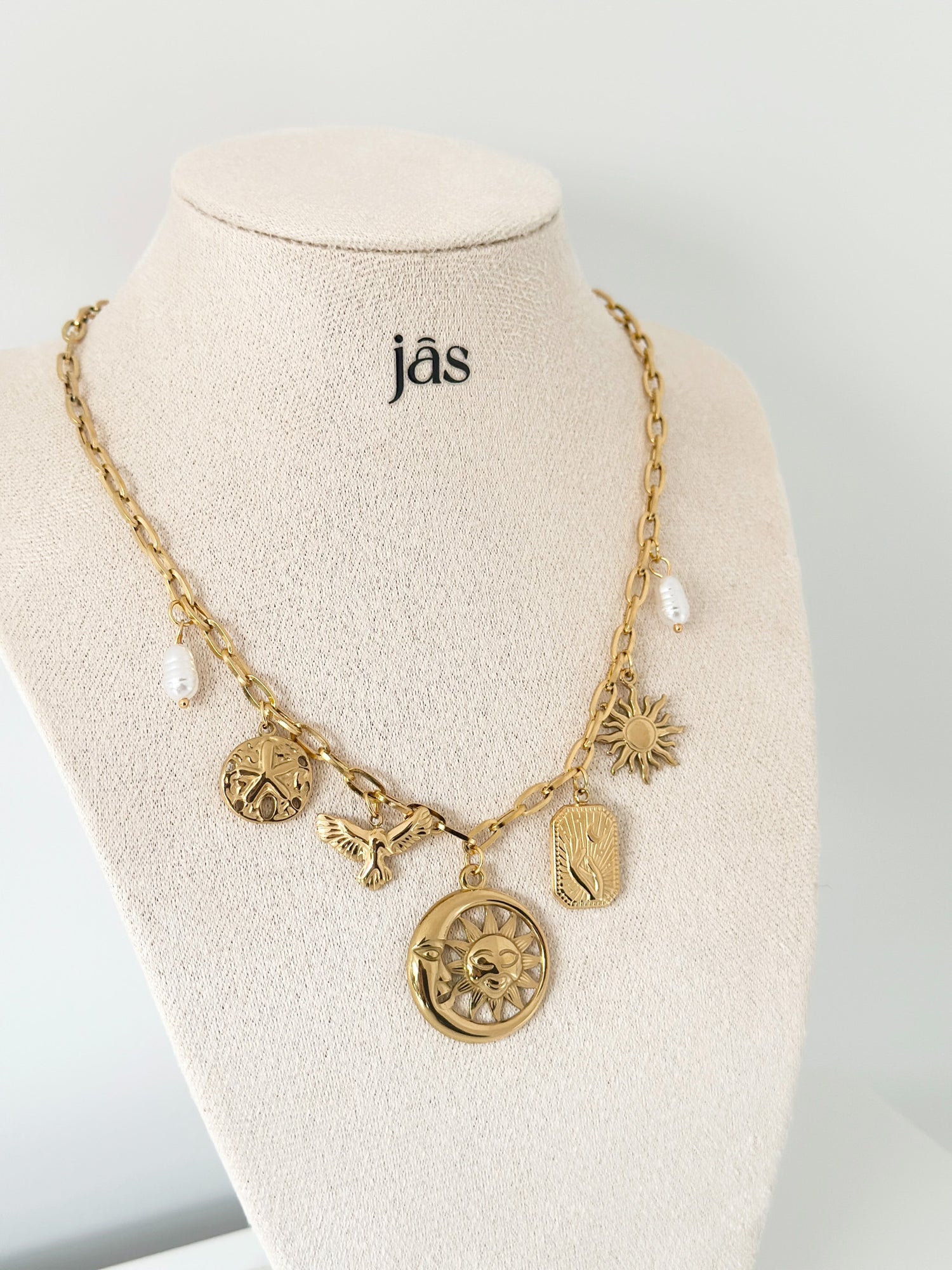 Golden Compass Necklace