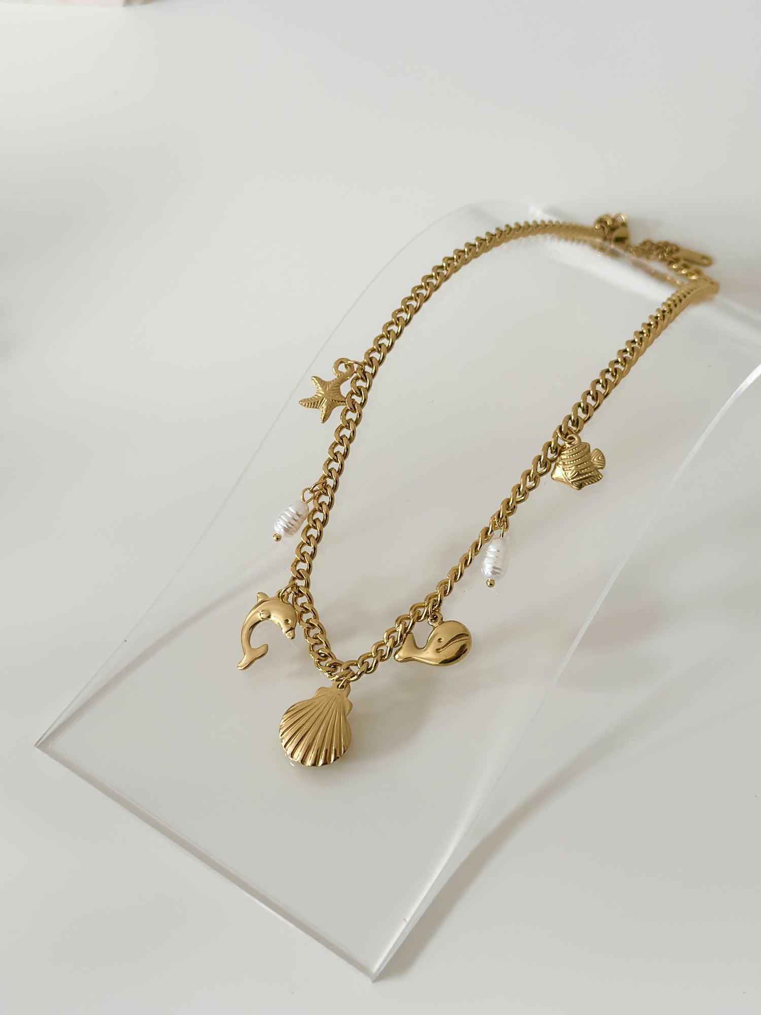 Sunrise Charm Necklace