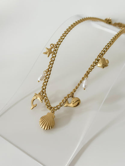 Sunrise Charm Necklace