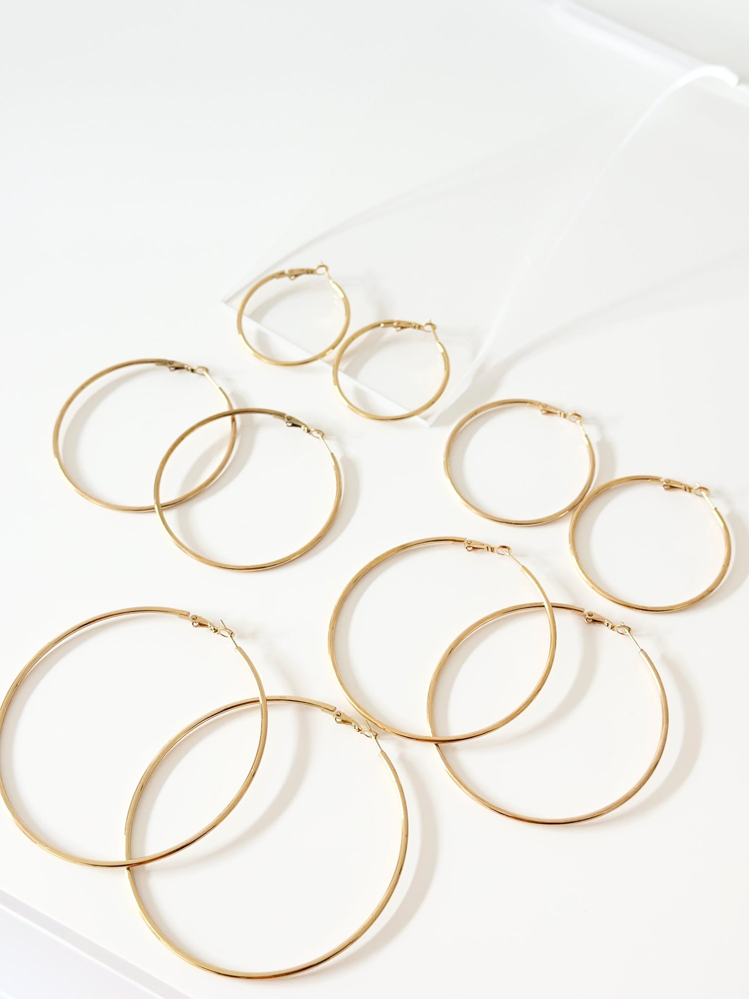 Gold Mira Classic hoops