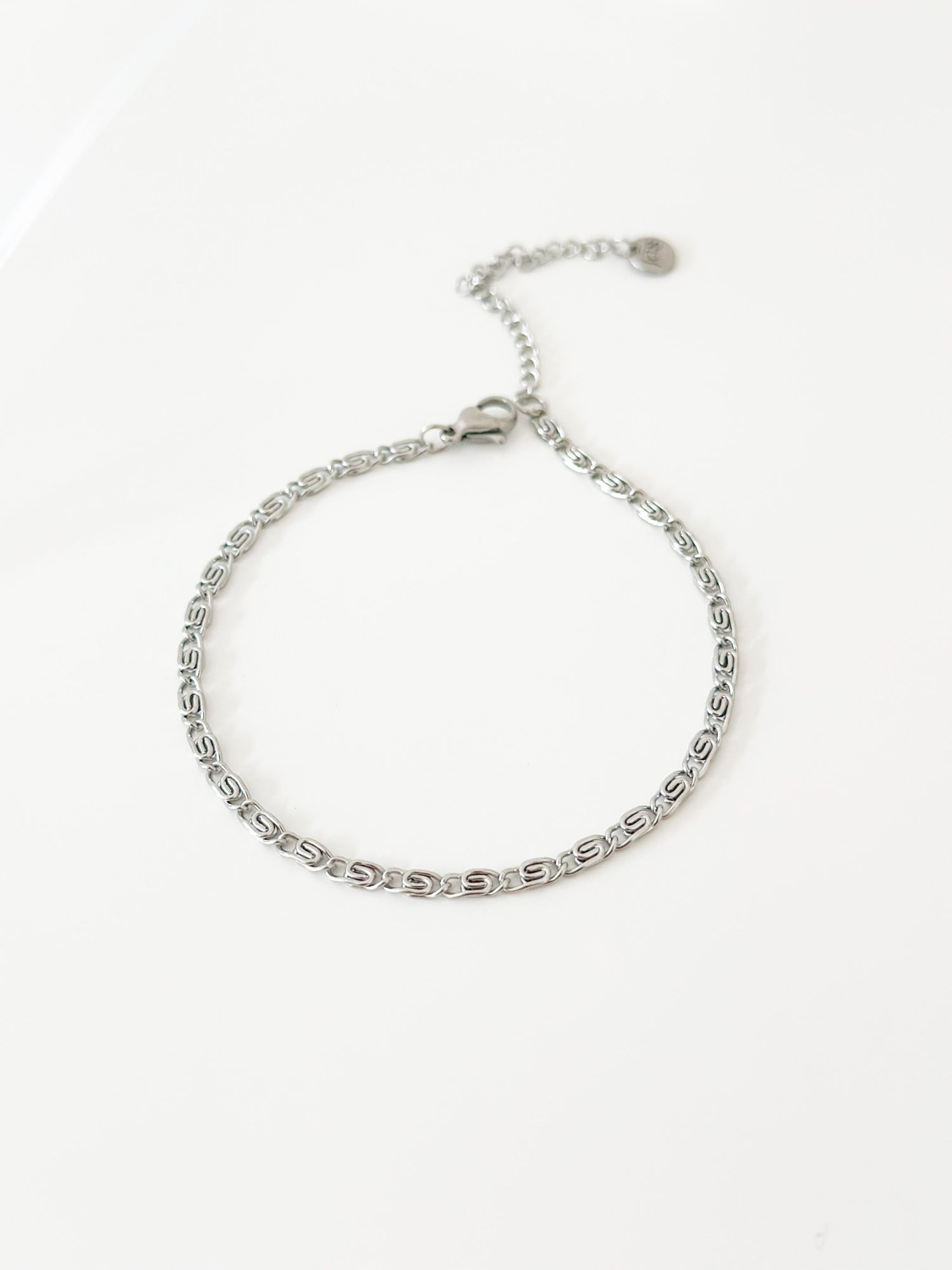 Silver CD Bracelet