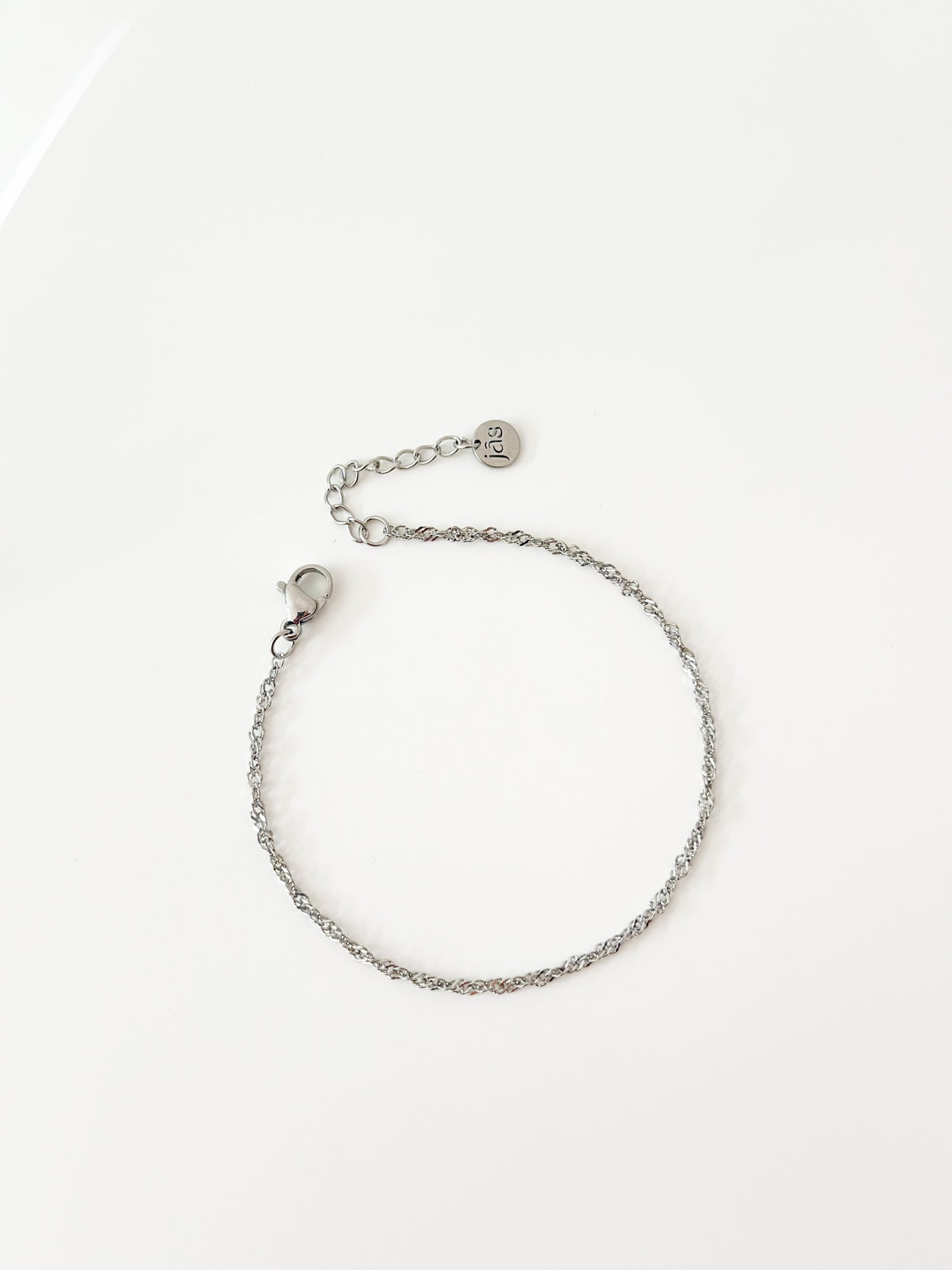 Silver Twist Bracelet