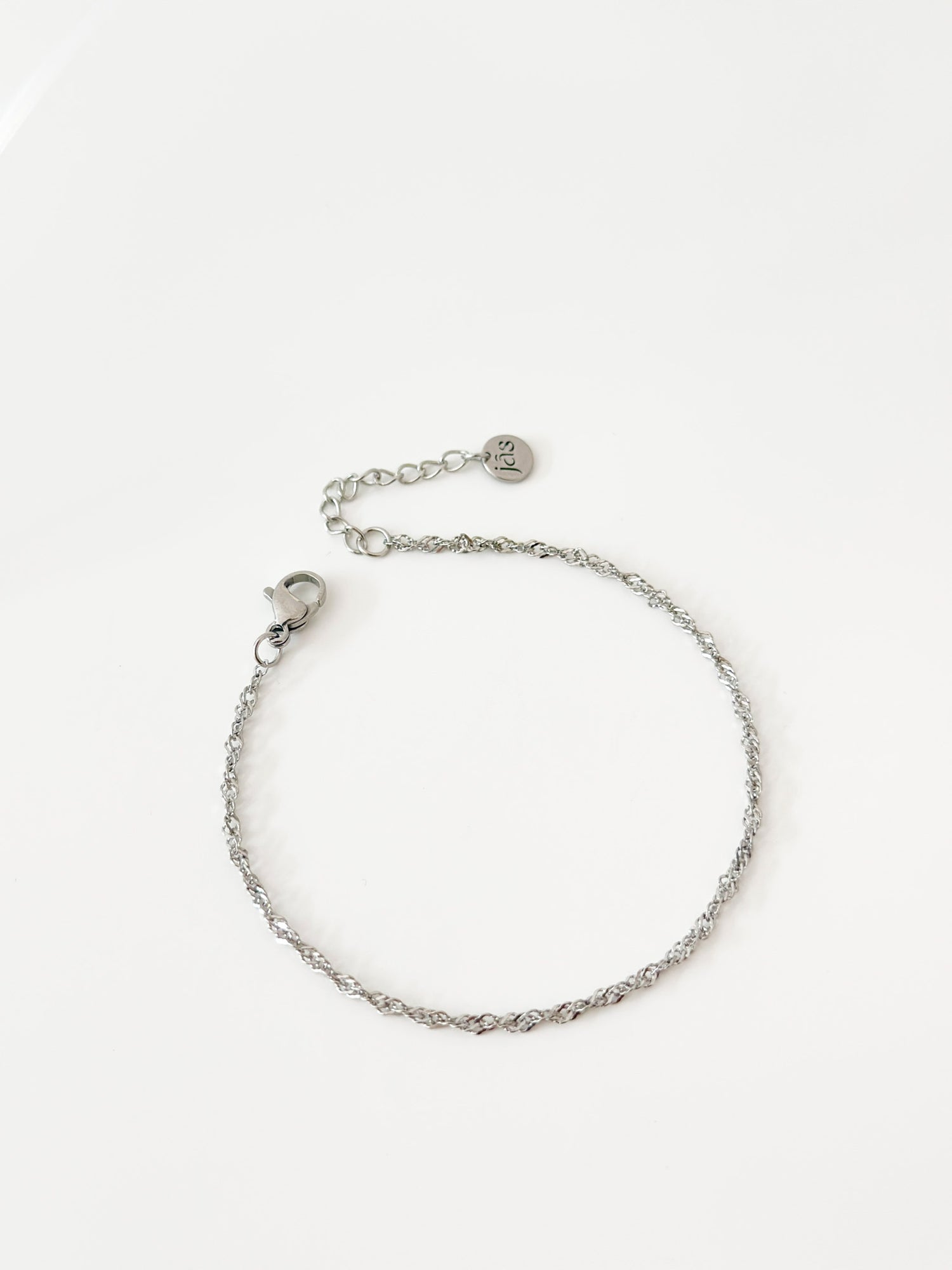 Silver Twist Bracelet