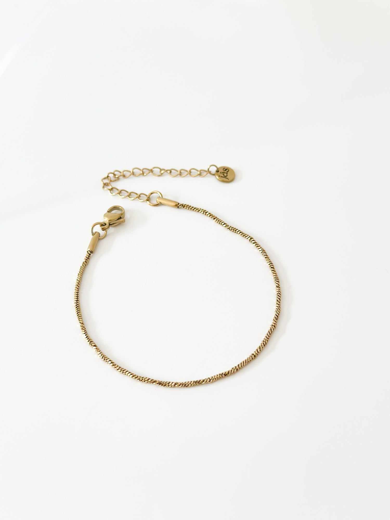 Gold Mini Twist Bracelet