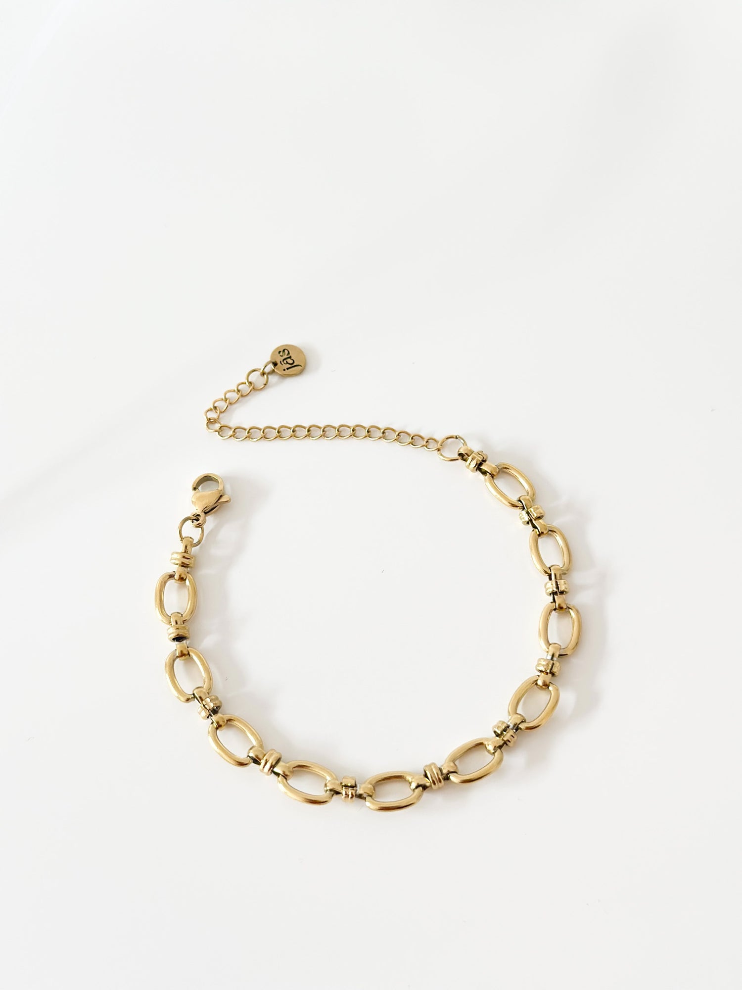 Gold will bracelet