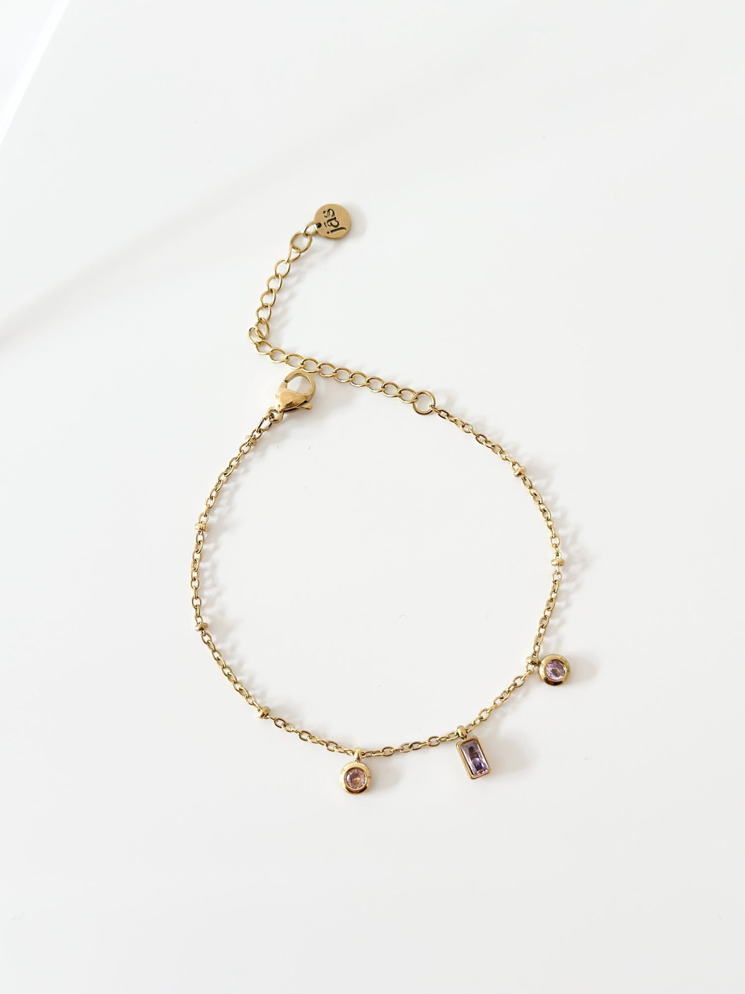 Gold penny bracelet