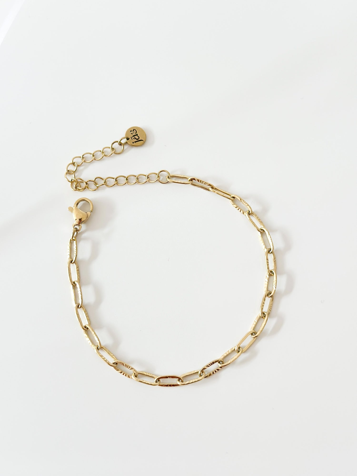 Gold Oval Bracelet