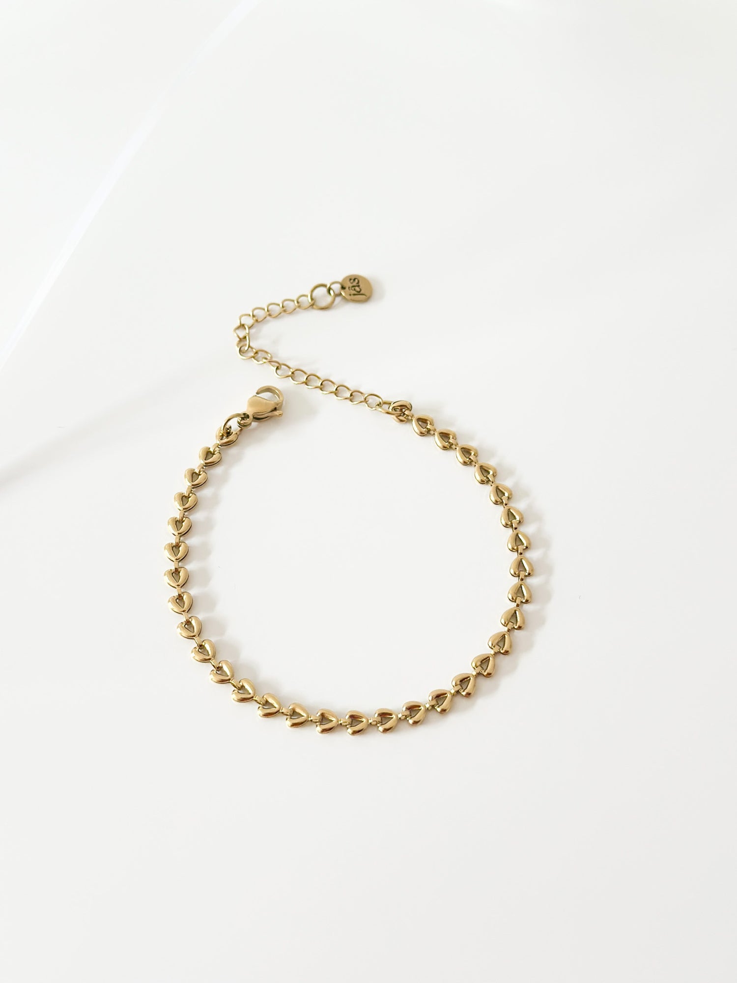 Gold Heart Bracelet